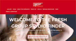 Desktop Screenshot of findingfresh.com