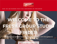 Tablet Screenshot of findingfresh.com